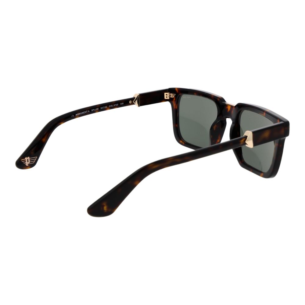 Police Sonnenbrille aus braunem Celluloseacetat