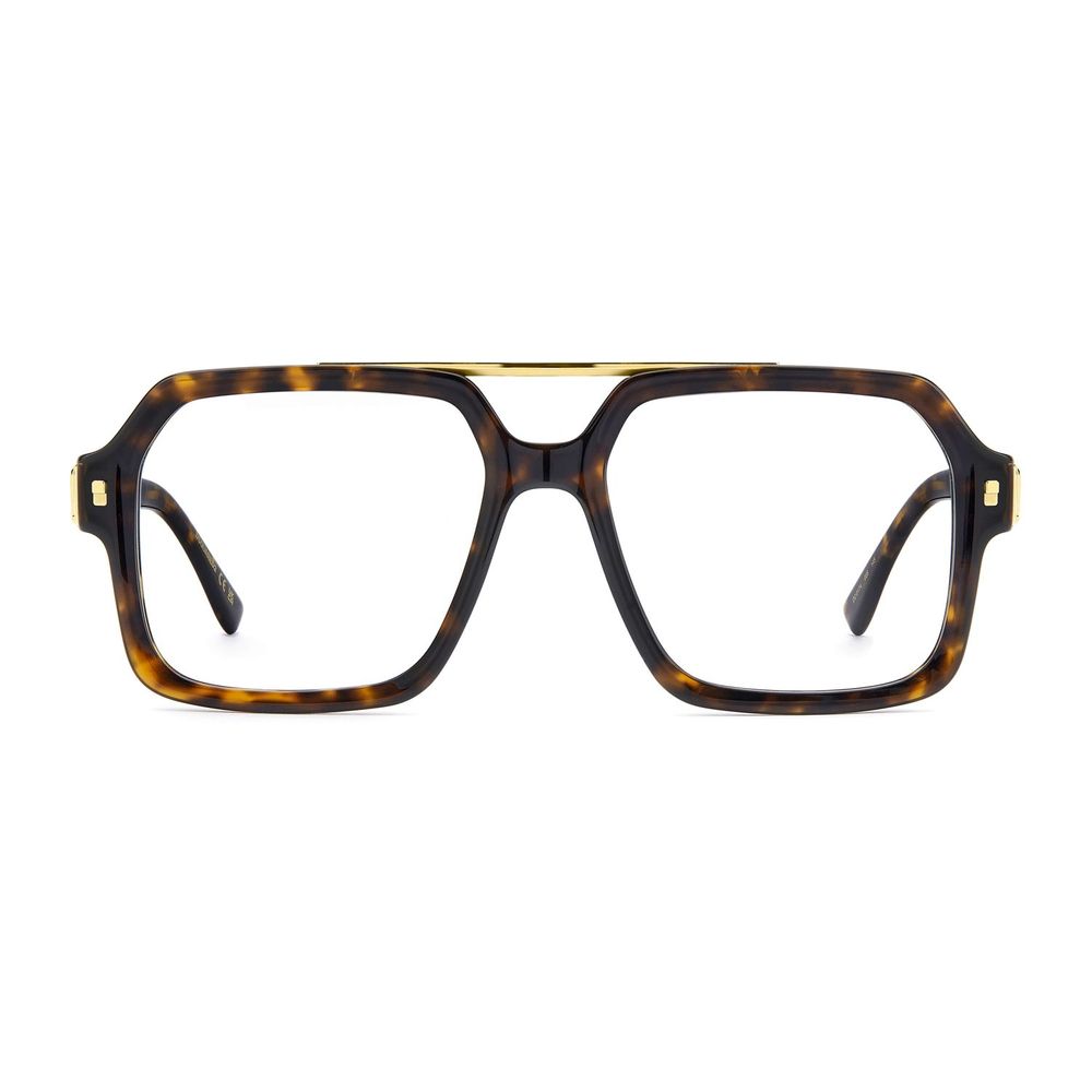 Dsquared² Braune Brille aus Acetat (Gestell)