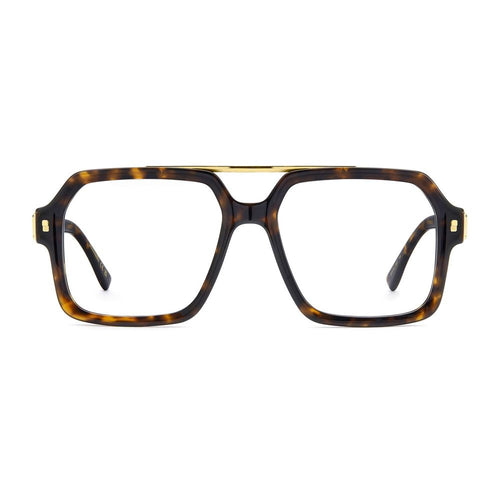 Dsquared² Braune Brille aus Acetat (Gestell)