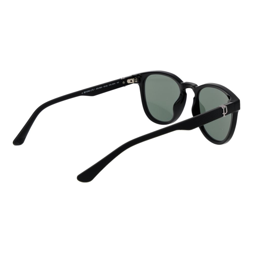 Police Schwarze Sonnenbrille aus Kunststoff