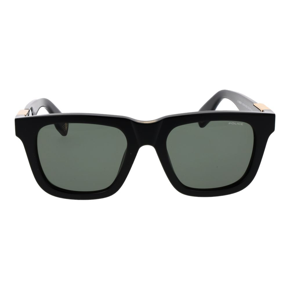 Police Sonnenbrille aus schwarzem Celluloseacetat