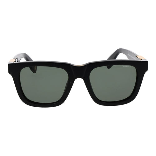 Police Sonnenbrille aus schwarzem Celluloseacetat