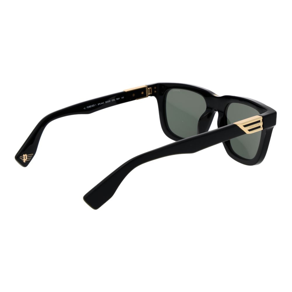 Police Sonnenbrille aus schwarzem Celluloseacetat