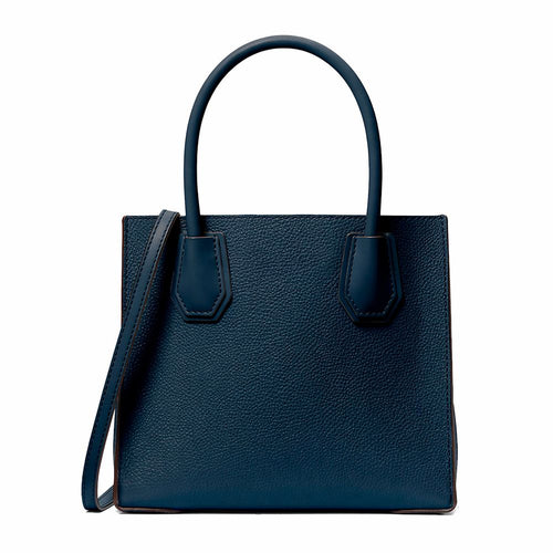 Michael Kors Blaue Pelz Handtasche