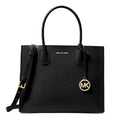 Michael Kors Schwarze Pelzhandtasche