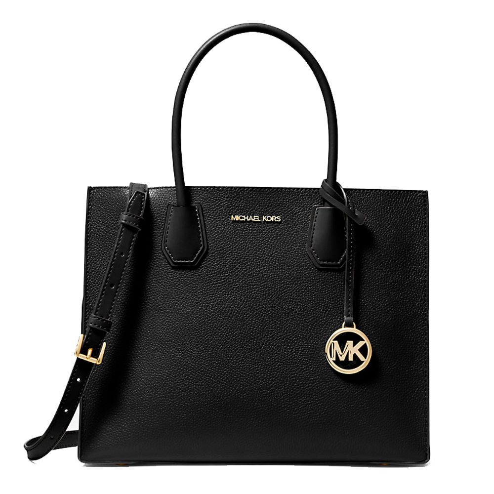 Michael Kors Schwarze Pelzhandtasche