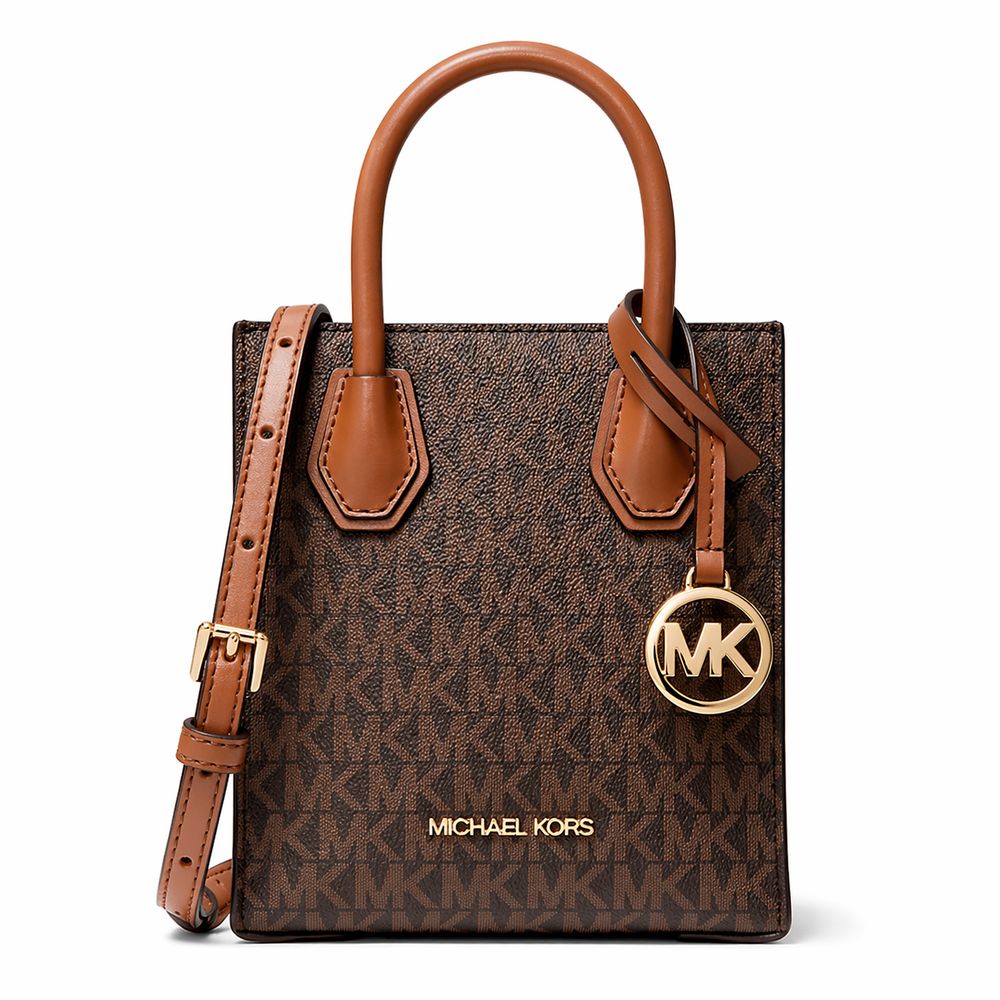 Michael Kors Braune Pelz Handtasche
