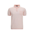 Aragona Cashmere Mehrfarbiges Polohemd aus Baumwolle
