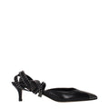 Isabel Marant Schwarze Leder Pumps mit hohem Absatz