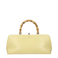 Jil Sander Gelbe Lederhandtasche