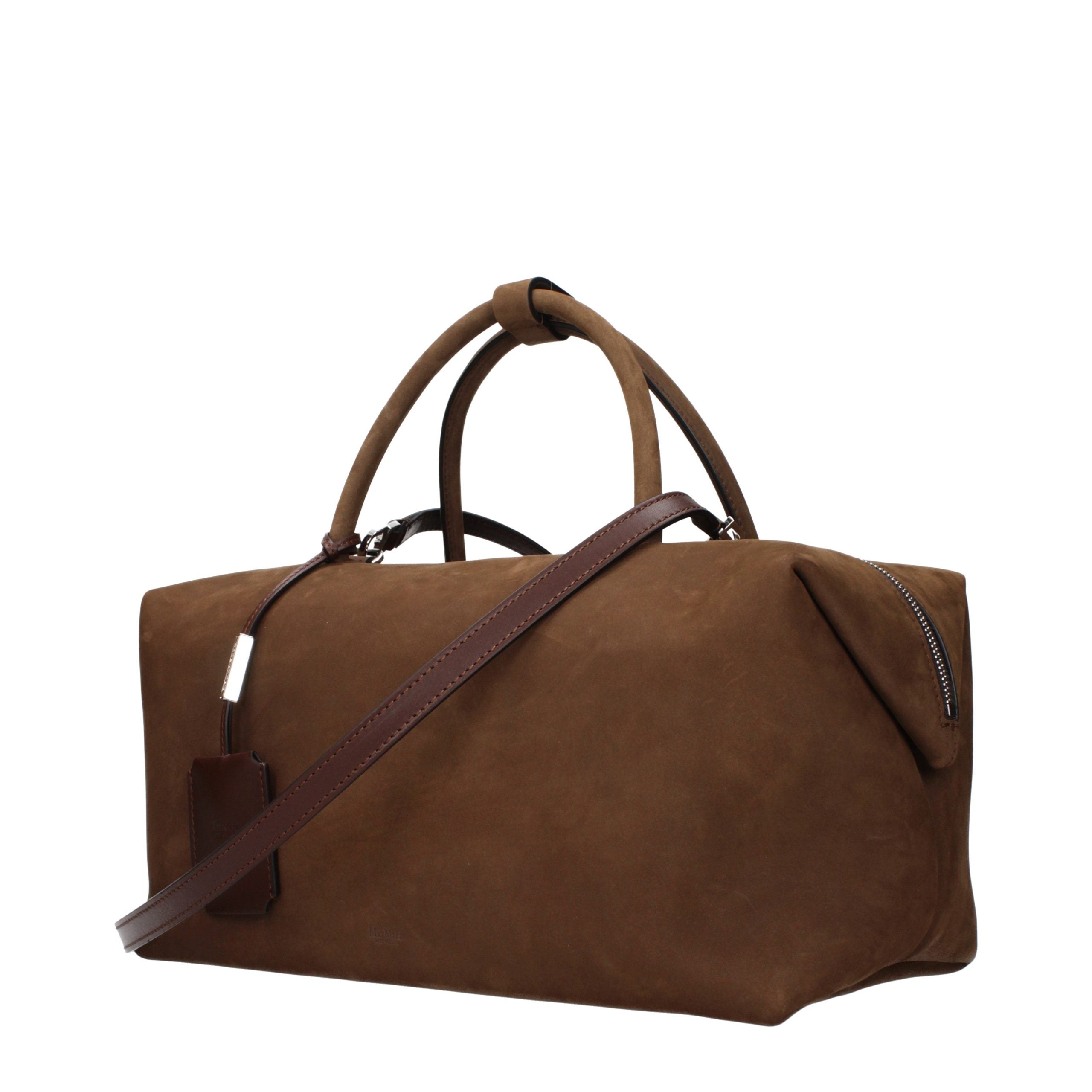 Max Mara Braune Lederhandtasche