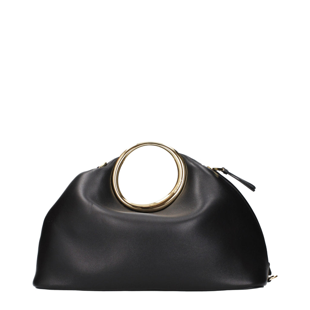 Jacquemus Schwarze Lederhandtasche