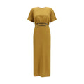 PINKO Braunes Baumwollkleid für die Freizeit
