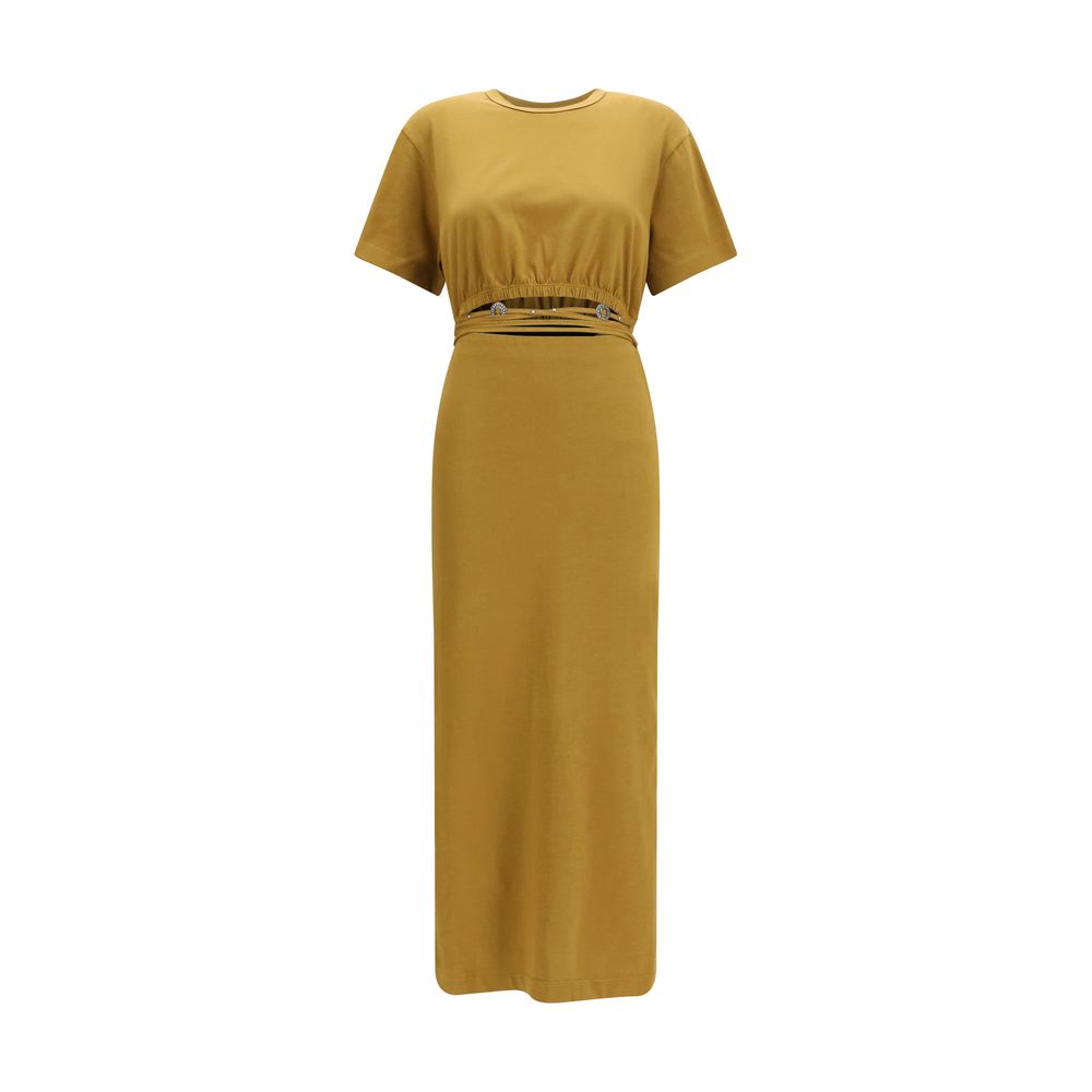 PINKO Braunes Baumwollkleid für die Freizeit