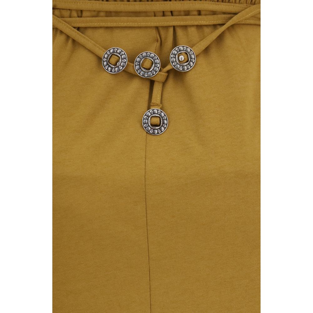 PINKO Braunes Baumwollkleid für die Freizeit