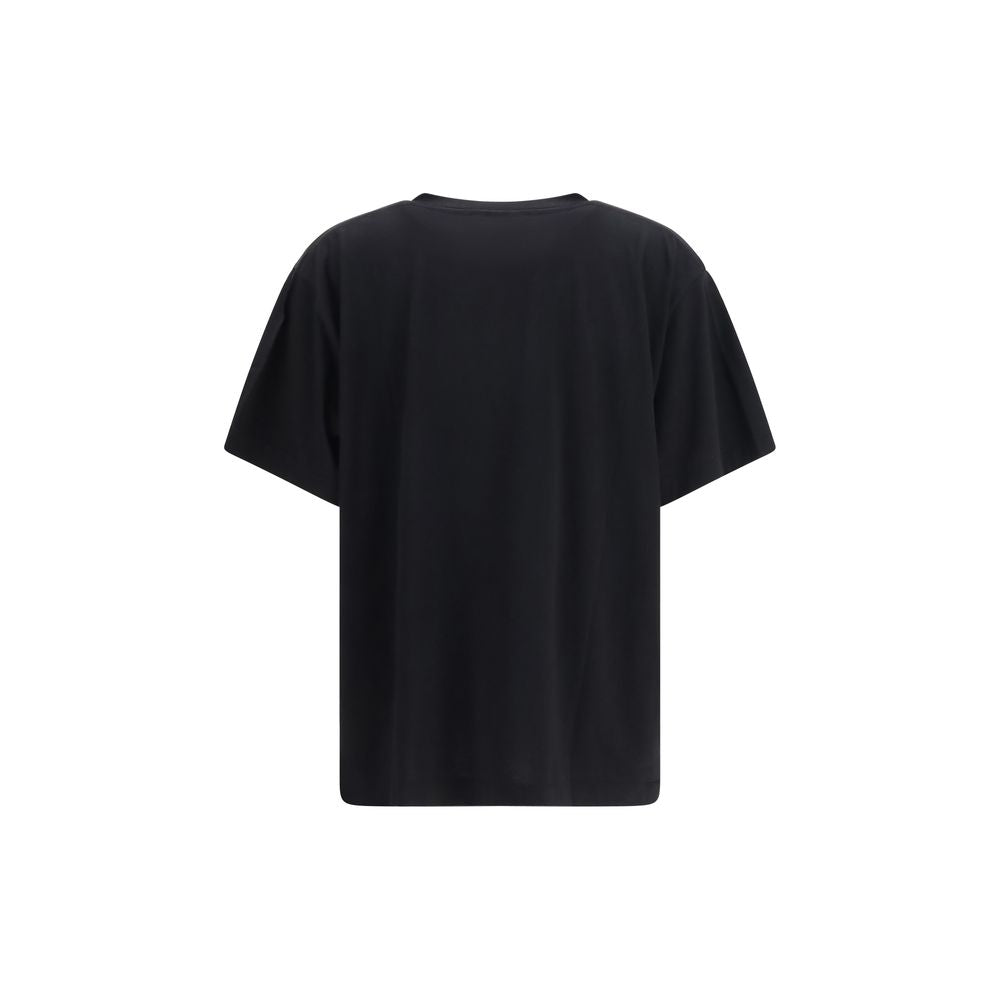 Khaite Schwarzes Baumwoll-T-Shirt