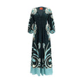 La Double J Blaues Freizeitkleid aus Acetat