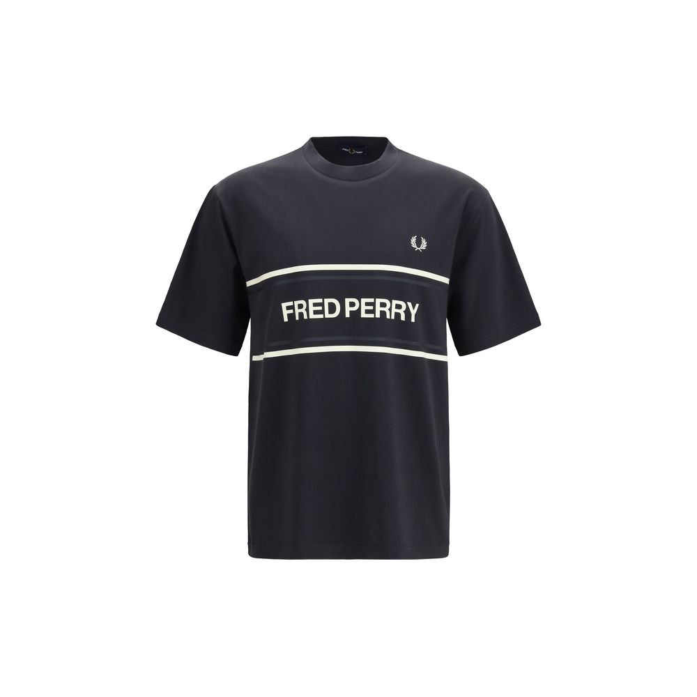 Fred Perry Grauer Baumwoll-Sportswear