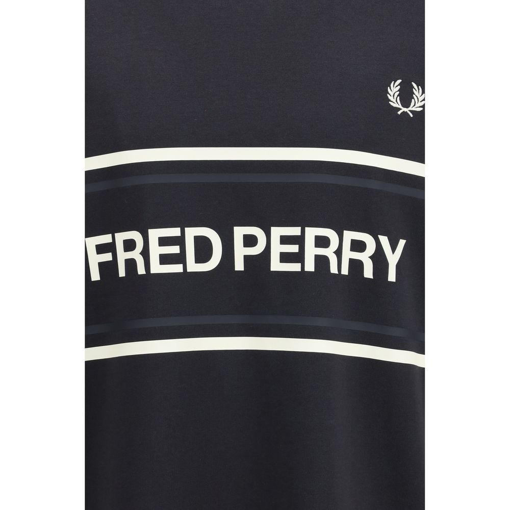Fred Perry Grauer Baumwoll-Sportswear