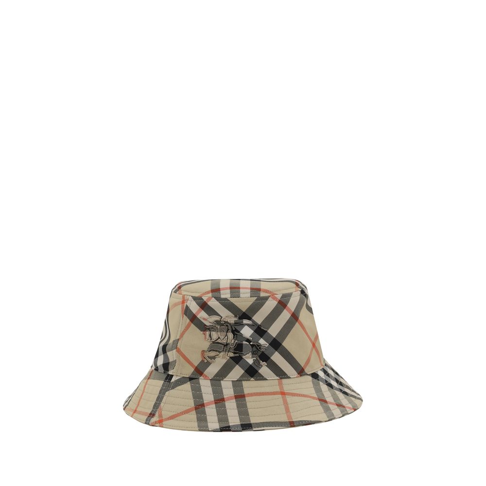 Burberry Beiger Polyester-Eimerhut