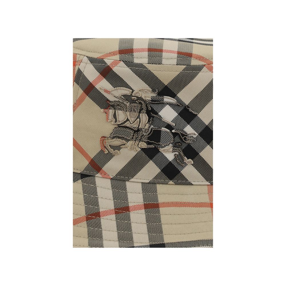 Burberry Beiger Polyester-Eimerhut
