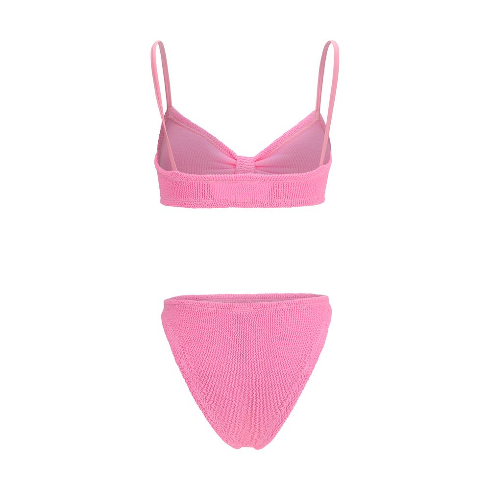 Hunza G Mehrfarbiger Bikini aus Polyamid