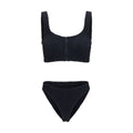 Hunza G Schwarzer Bikini aus Polyamid