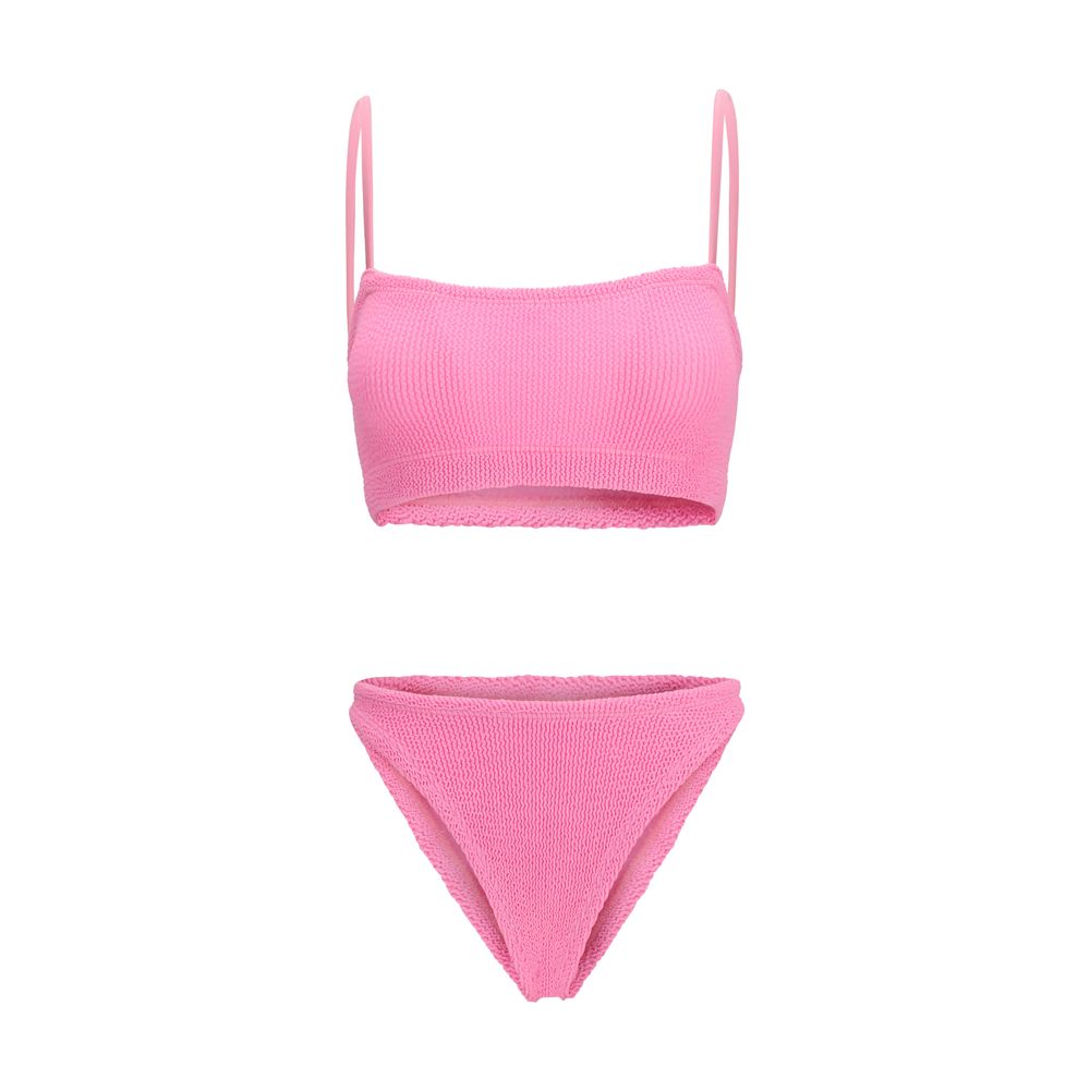 Hunza G Mehrfarbiger Bikini aus Polyamid