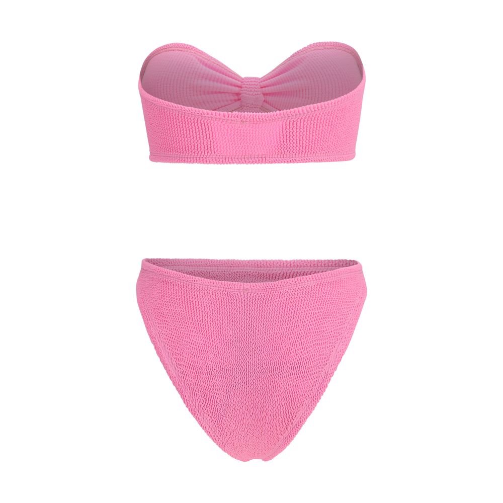 Hunza G Mehrfarbiger Bikini aus Polyamid