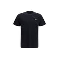 Fred Perry Schwarzer Baumwoll-Sportswear-Artikel