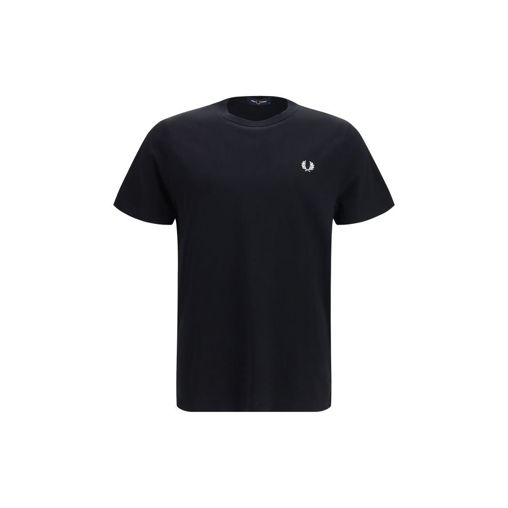 Fred Perry Schwarzer Baumwoll-Sportswear-Artikel