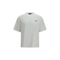 Fred Perry Weißes Baumwoll-T-Shirt