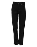Dolce & Gabbana Schwarze Boyfriend Jeans aus Baumwoll-Stretch-Denim