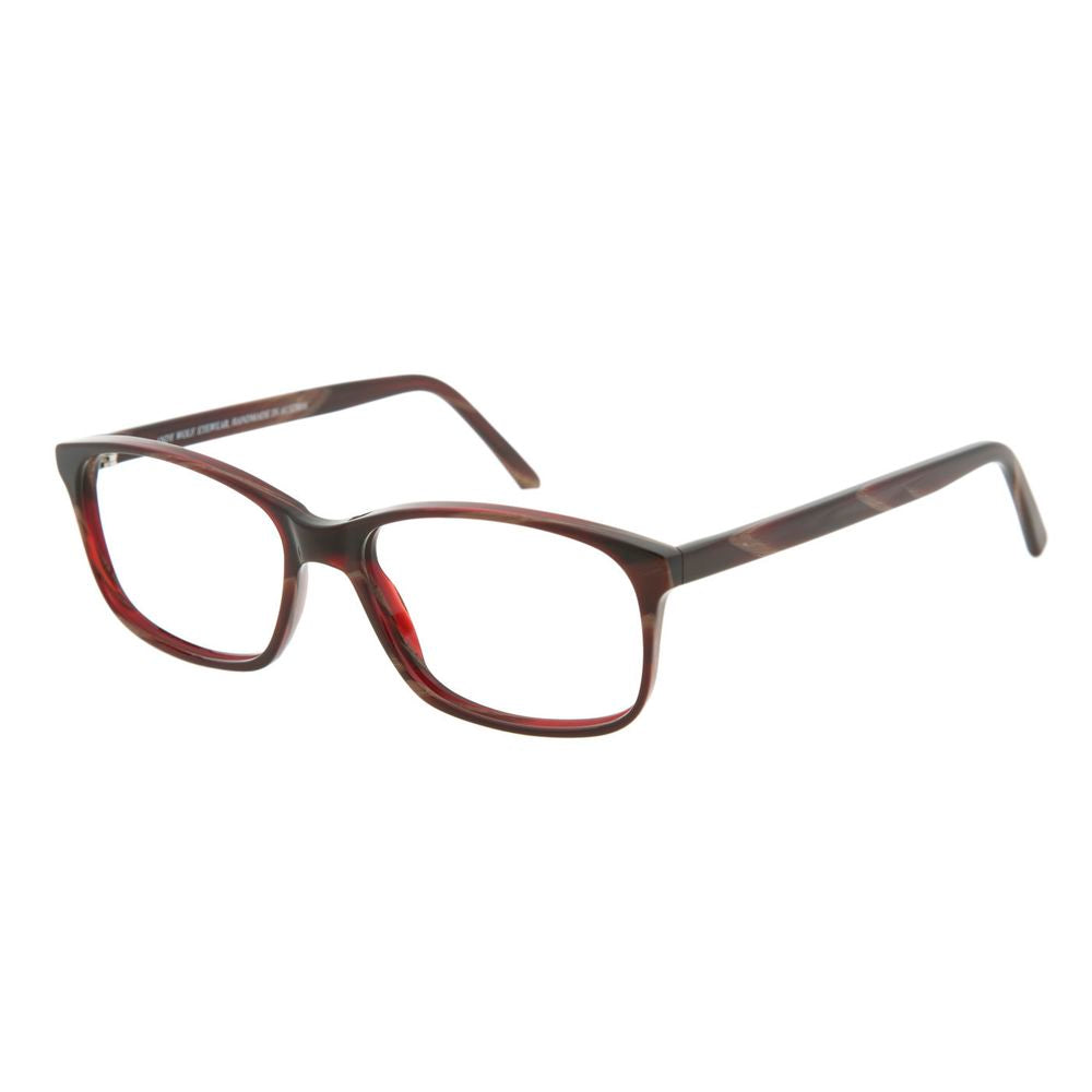 Andy Wolf Brille aus Burgunderrotem Acetat (Gestell)