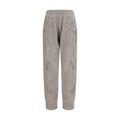 Brunello Cucinelli Beige Leinen Freizeithose