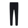 PT Pantaloni TORINO Schwarze Zigarettenhose aus Elasthan