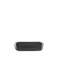 Khaite Schwarze Bos Taurus Kalbsleder Clutch
