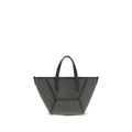 Brunello Cucinelli Schwarze Bos Taurus Kalbsleder Schultertasche