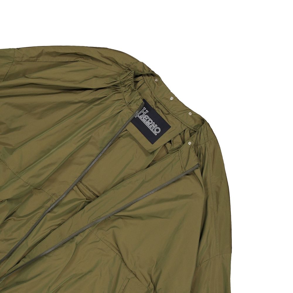 Herno Zweifarbiger Polyester-Mantel