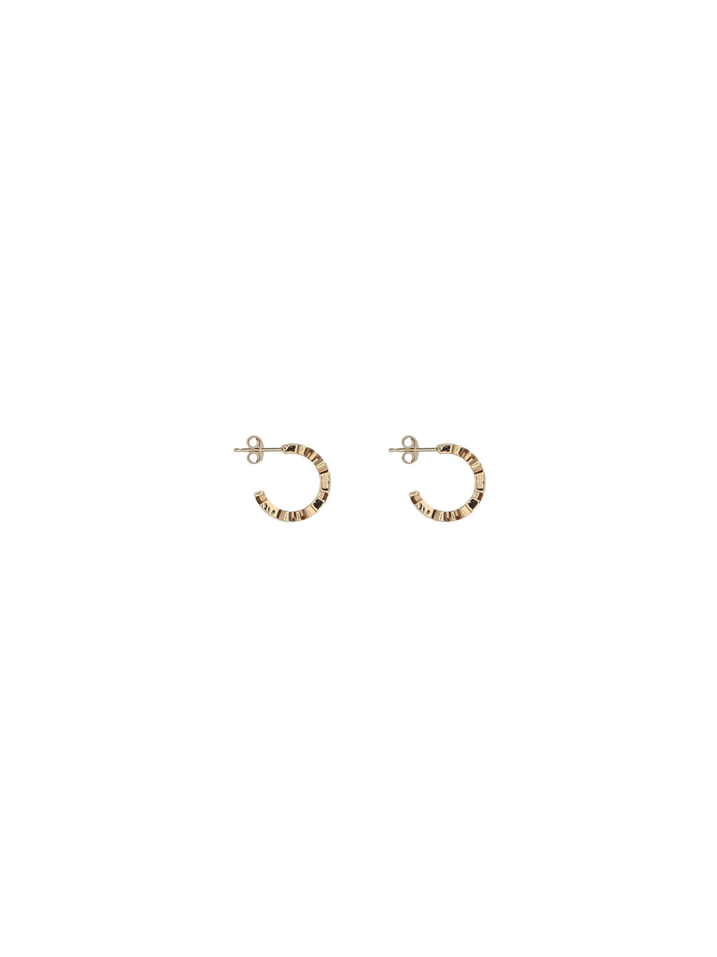 Versace Brass Gold-Finish Earrings