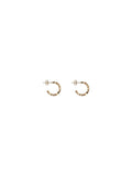 Versace Brass Gold-Finish Earrings