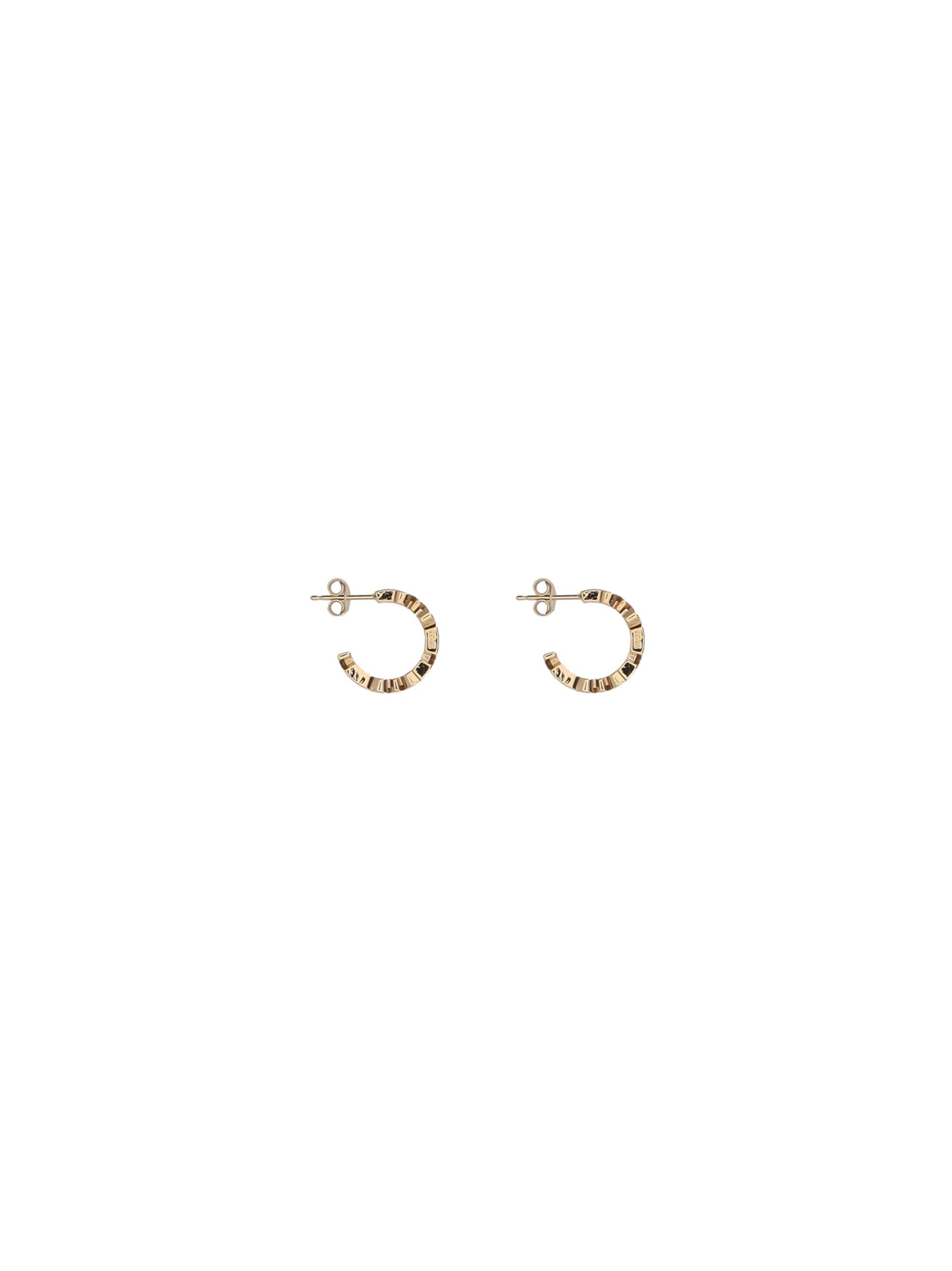 Versace Brass Gold-Finish Earrings