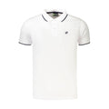 Lotto Weißes Poloshirt für Herren aus Polyester