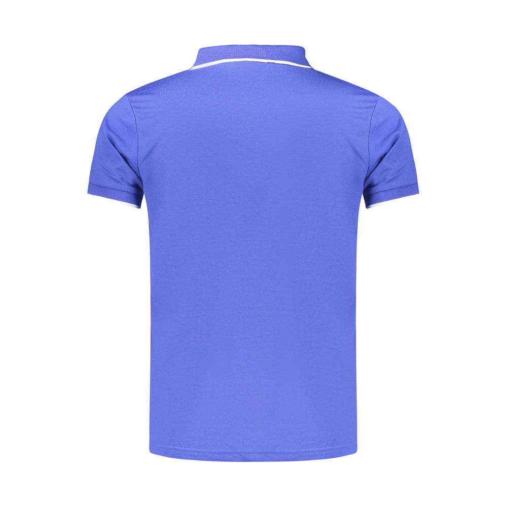 Lotto Blaues Baumwoll-Poloshirt