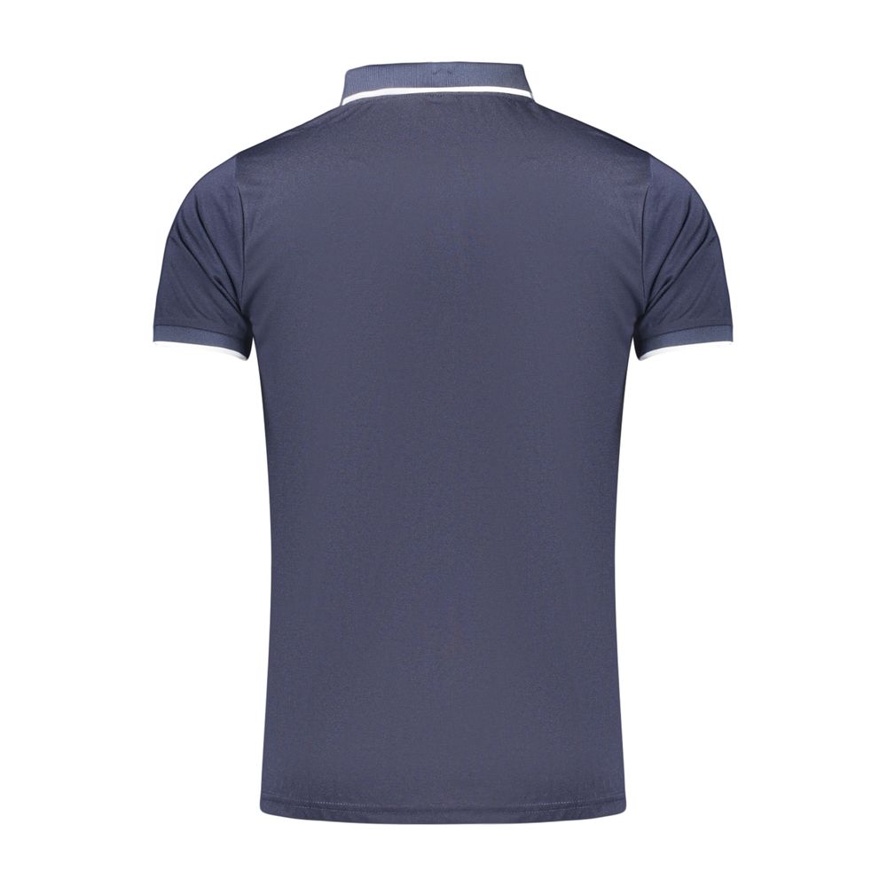 Lotto Blaues Baumwoll-Poloshirt