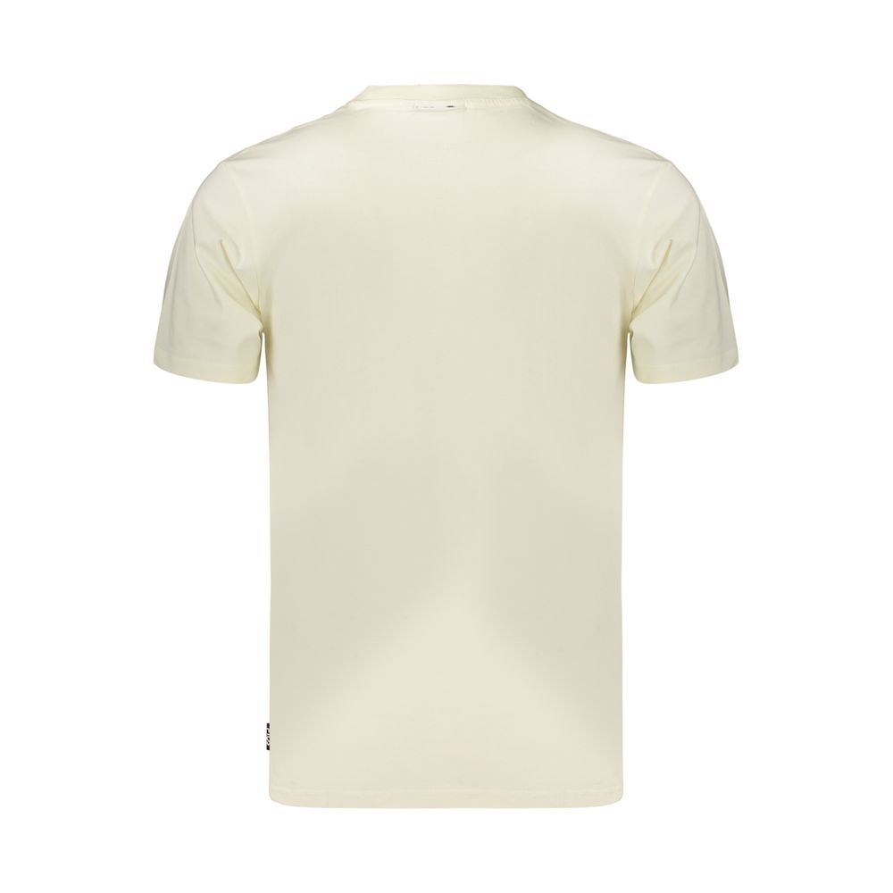 Fila Beige Baumwoll-T-Shirt für Herren