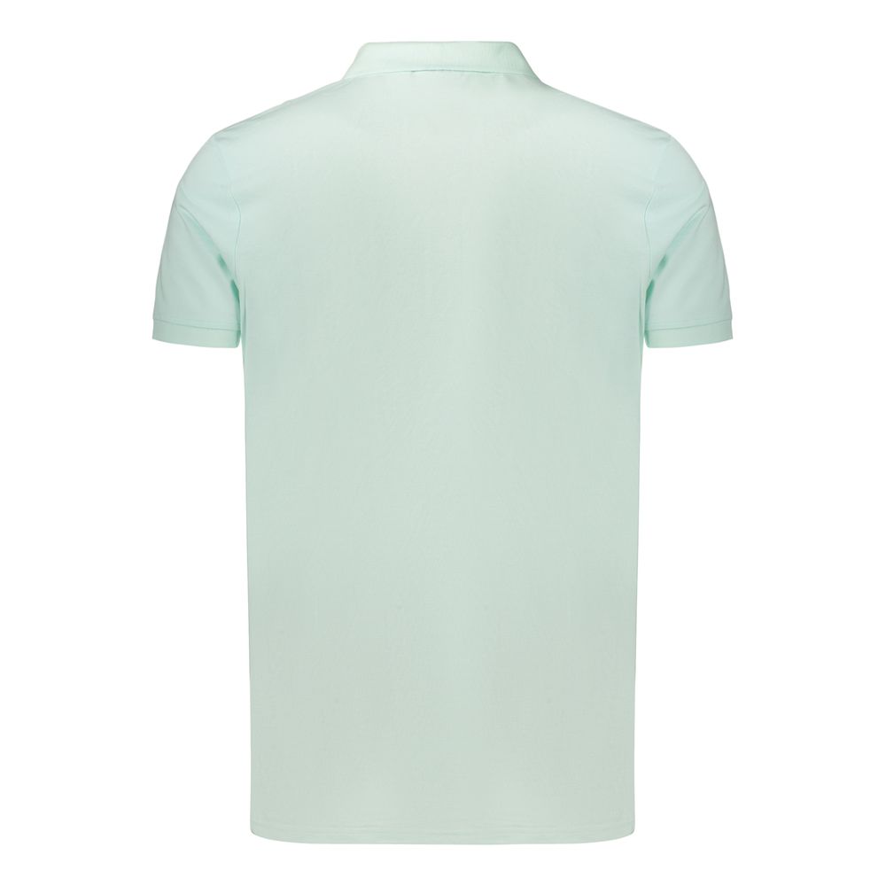 Fila Grünes Herren-Poloshirt aus Baumwolle