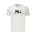 Fila Weißes Herren-T-Shirt aus Baumwolle
