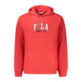 Fila Roter Herren-Kapuzenpullover aus Baumwolle