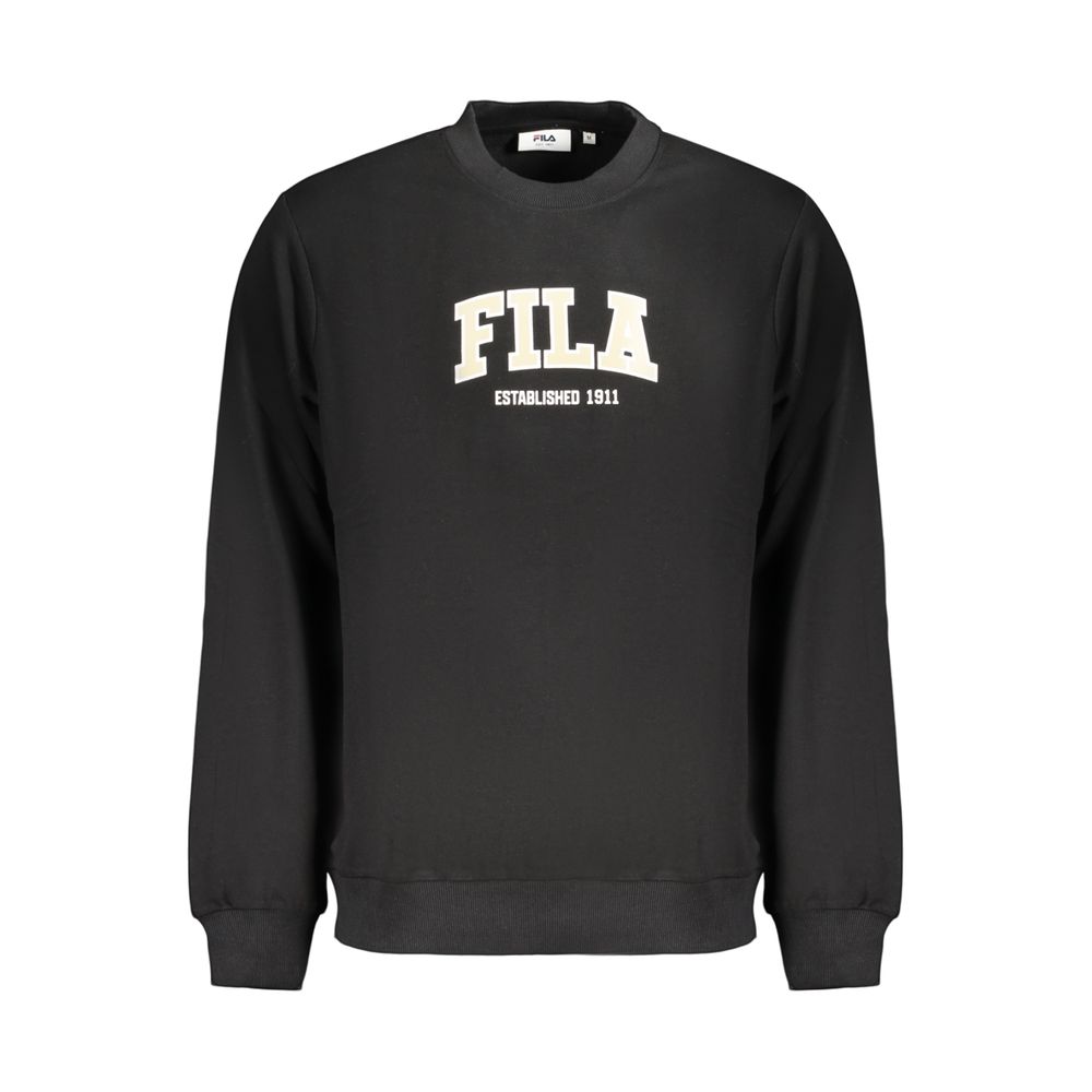 Fila Schwarzer Baumwoll-Sweatshirt